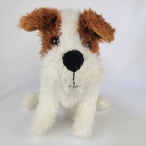 Good Rosie! White Brown Dog Plush Stuffed Toy Book Character Red Collar Yellow